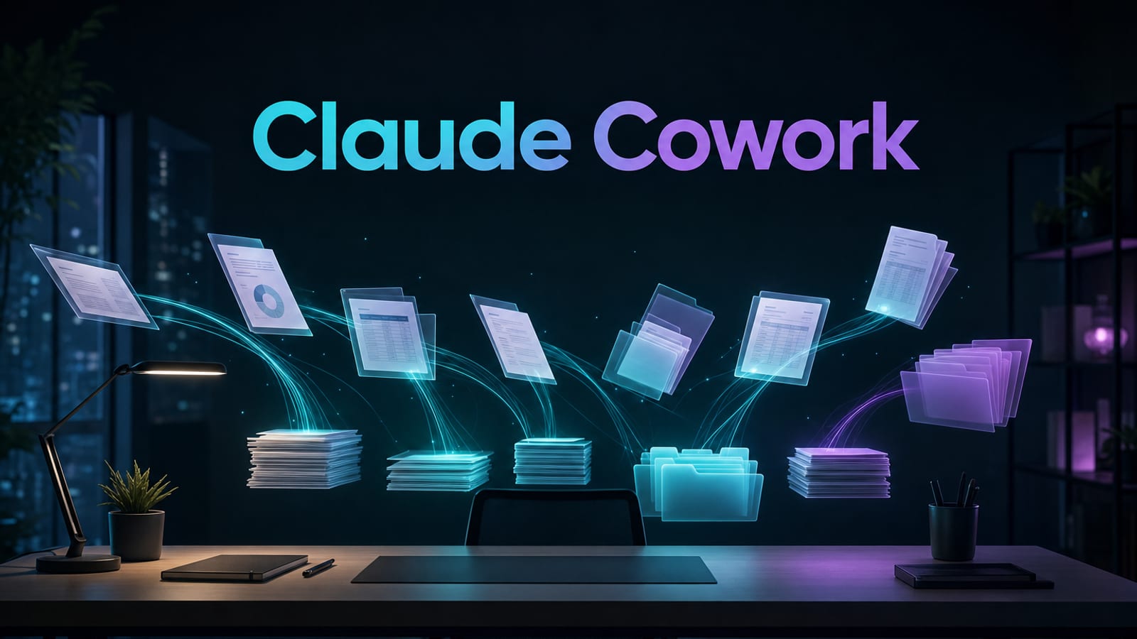 Claude Cowork — סוכן AI לעבודה משרדית שמריץ משימות שלמות על הקבצים והמערכות שלכם