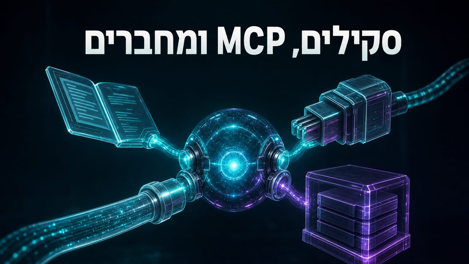 מערכת ההרחבות של קלוד — סקילים, MCP, מחברים ופלאגינים, מדריך מלא בעברית 2026